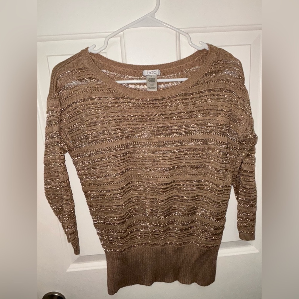 Cache Women's Gold Sweater
